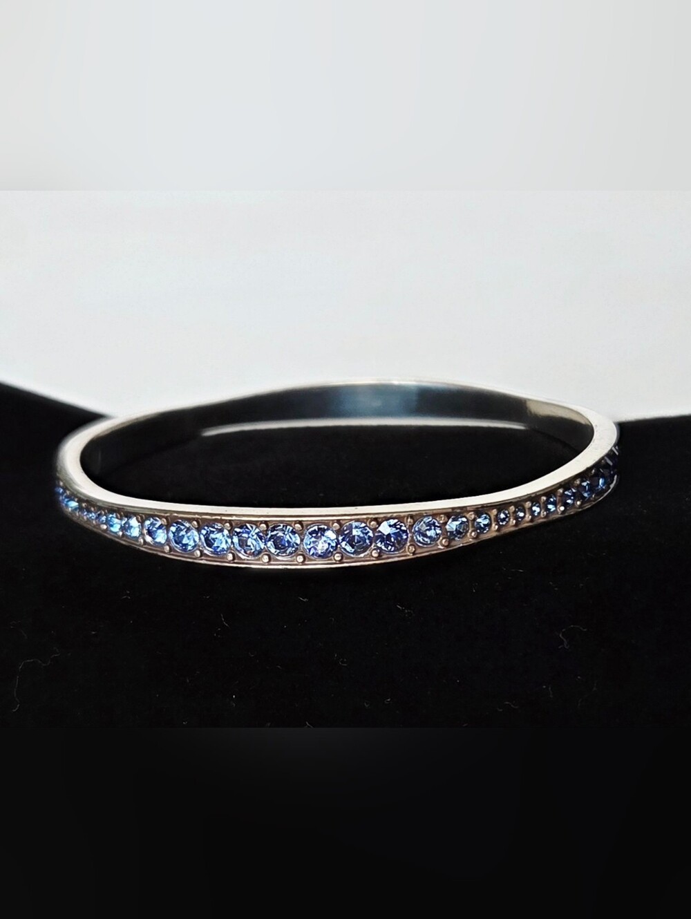Brighton Light Hearted Crystal Bangle - Picture 2 of 9